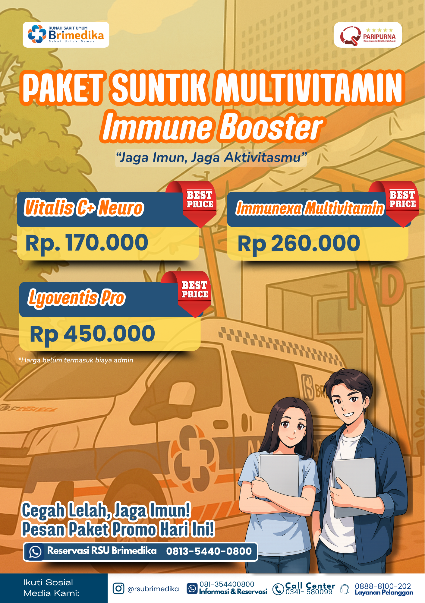 Paket Suntik Multivitamin